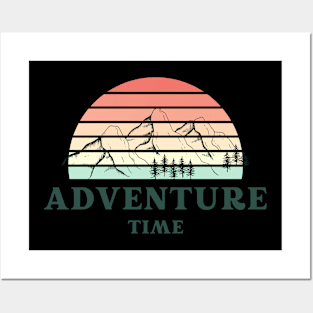 Time for adventure Let's Go!! Posters and Art